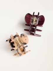 FatFace Multi 2 Pack Claw Clips - Image 2 of 2