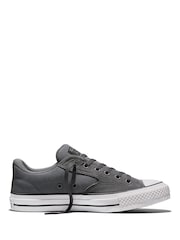 Converse Grey Chuck Taylor All Star Malden Street Low Trainers - Image 1 of 5