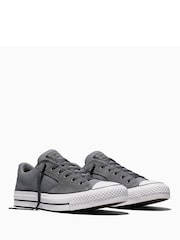Converse Grey Chuck Taylor All Star Malden Street Low Trainers - Image 4 of 5