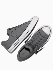 Converse Grey Chuck Taylor All Star Malden Street Low Trainers - Image 5 of 5