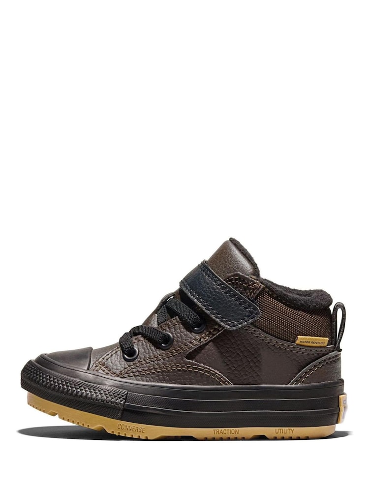 Converse Brown Chuck Taylor All Star Malden Street Boots - Image 2 of 6 Converse Brown Chuck Taylor All Star Malden Street Boots - Image 2 of 6