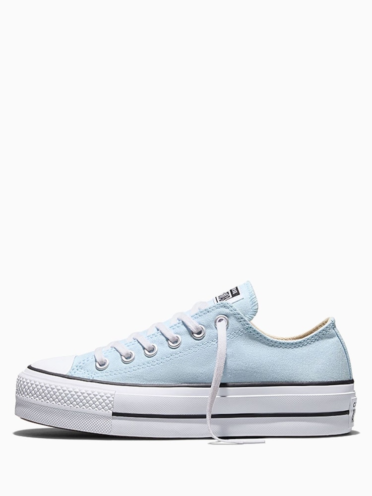 Converse Blue Chuck Taylor All Star Lift Platform Trainers - Image 2 of 4 Converse Blue Chuck Taylor All Star Lift Platform Trainers - Image 2 of 4