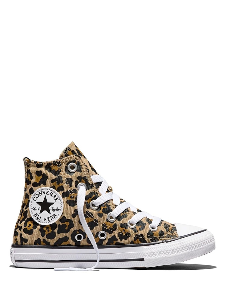 Converse Chuck Taylor All Star Leopard High Trainers - 7의 이미지 1