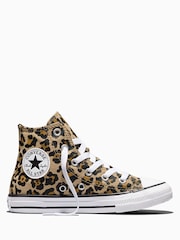 Converse Chuck Taylor All Star Leopard High Trainers - 7의 이미지 2