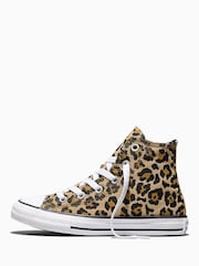 Converse Chuck Taylor All Star Leopard High Trainers - 7의 이미지 4