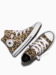 Converse Chuck Taylor All Star Leopard High Trainers - 7의 이미지 7