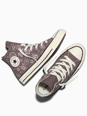 Converse Chuck Taylor All Star Paisley Pop High Trainers - Slika 4 od 4
