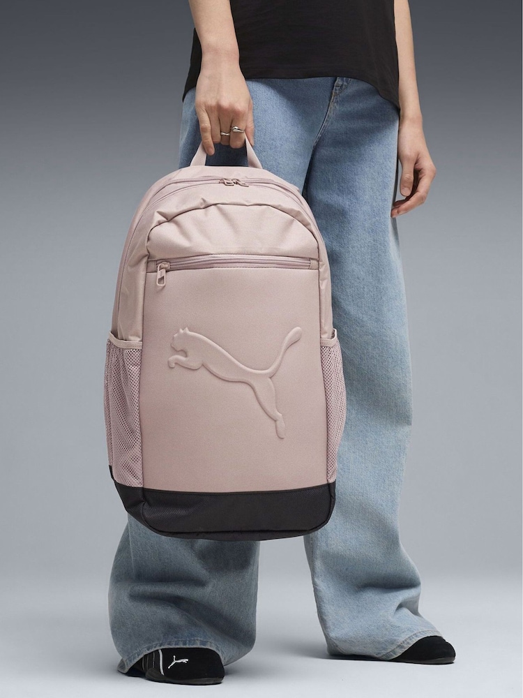 Puma Pink Buzz 28L Backpack - Image 3 of 3 Puma Pink Buzz 28L Backpack - Image 3 of 3