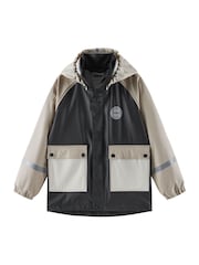 Reima Black Waterproof Raincoat Suihku - Image 2 of 4