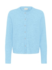 Kaffe Blue Niel Long Sleeve Knit Cardigan - Image 5 of 6