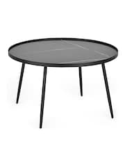Julian Bowen Black Nolan Nesting Coffee Table - Image 6 of 7