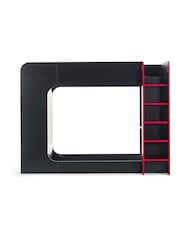 Julian Bowen Black  Red Impact Gaming Bunk - Image 3 of 7