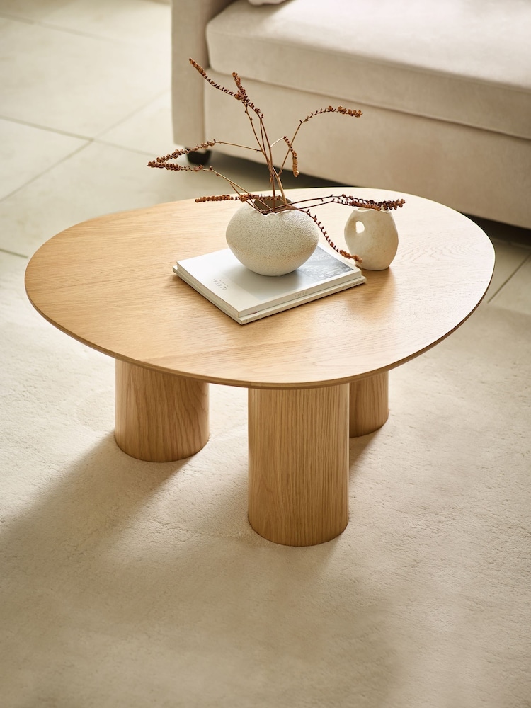 Julian Bowen Light Oak Effect Anya Coffee Table - Image 1 of 6