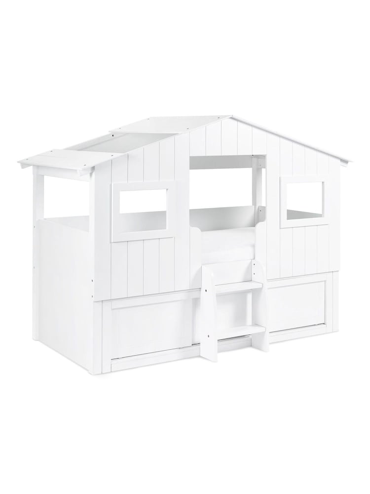 Julian Bowen White Acorn Treehouse Midsleeper & Storage Unit - Image 2 of 6