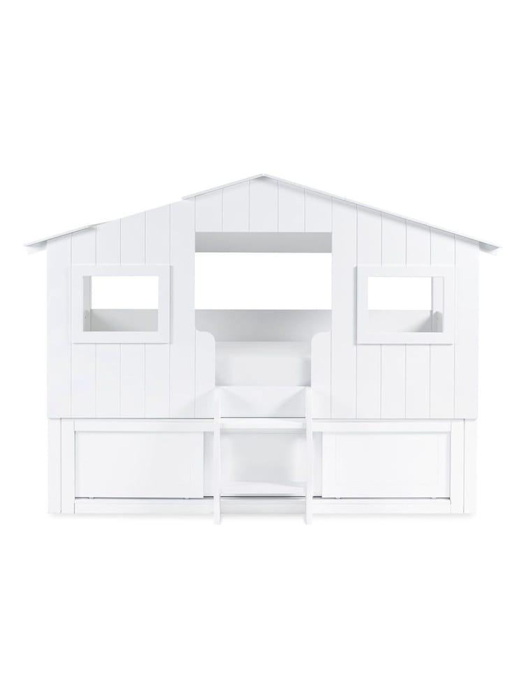 Julian Bowen White Acorn Treehouse Midsleeper & Storage Unit - Image 6 of 6