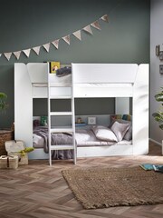 Julian Bowen White Parsec Bunk Bed - Image 1 of 7