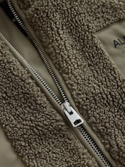smALLSAINTS Khaki Green Underground Fleece - Image 11 of 12