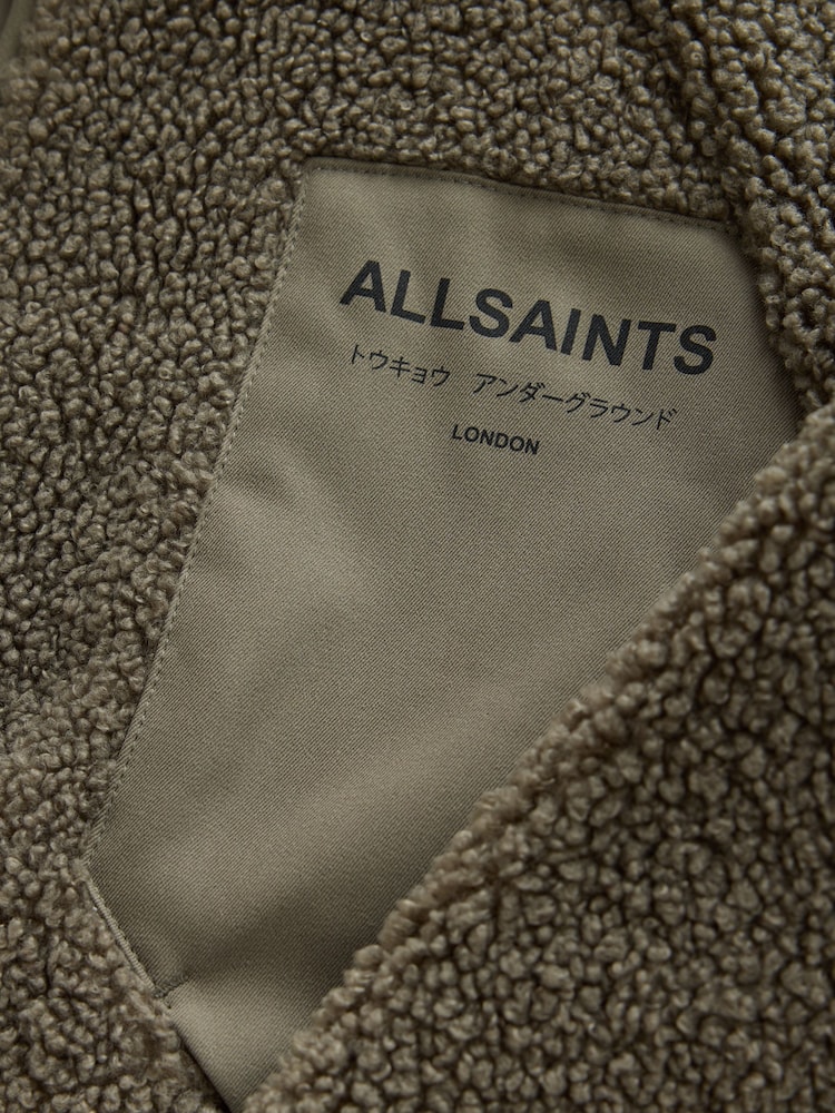 smALLSAINTS Khaki Green Underground Fleece - Image 12 of 12 smALLSAINTS Khaki Green Underground Fleece - Image 12 of 12