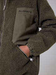 smALLSAINTS Khaki Green Underground Fleece - Image 5 of 12