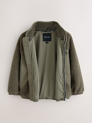 smALLSAINTS Khaki Green Underground Fleece - Image 7 of 12