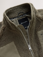 smALLSAINTS Khaki Green Underground Fleece - Image 9 of 12