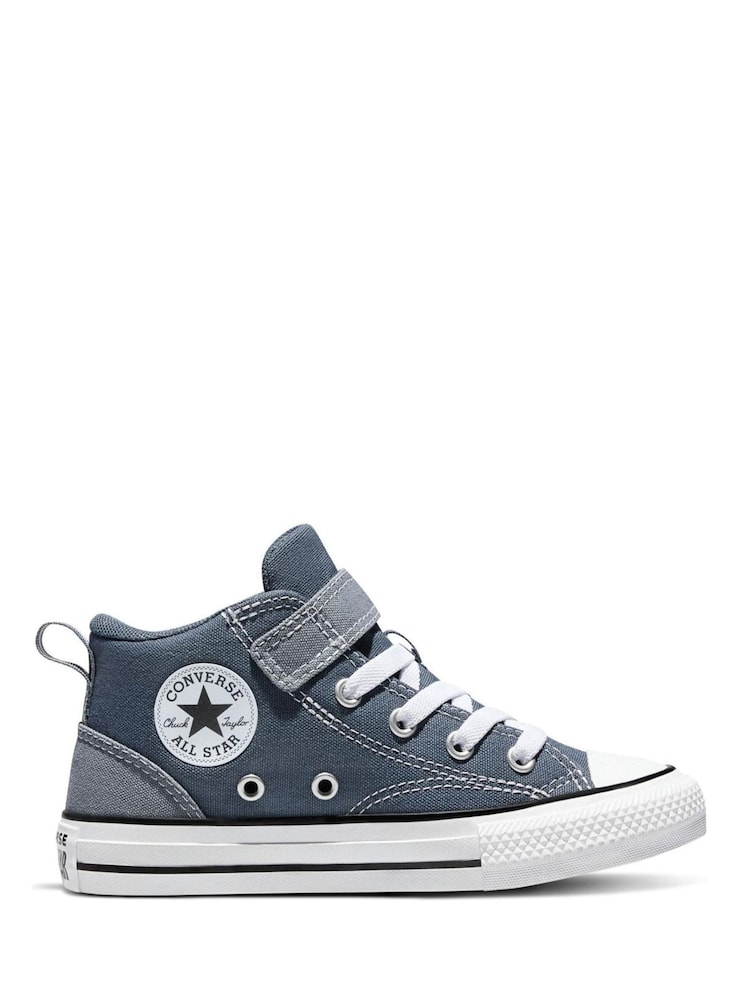 Converse Blue Chuck Taylor All Star Malden Street 1V Trainers - Image 1 of 5 Converse Blue Chuck Taylor All Star Malden Street 1V Trainers - Image 1 of 5