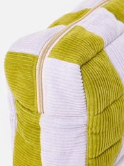 Velká pruhovaná manšestrová prošívaná taška Oliver Bonas - Obrázek 5 z 6