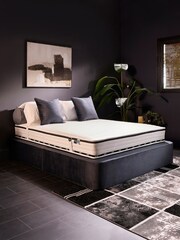 Jay-Be Black and White Flex Ultra-Firm Sustainably Made Sprung Mattress - Image 1 of 6