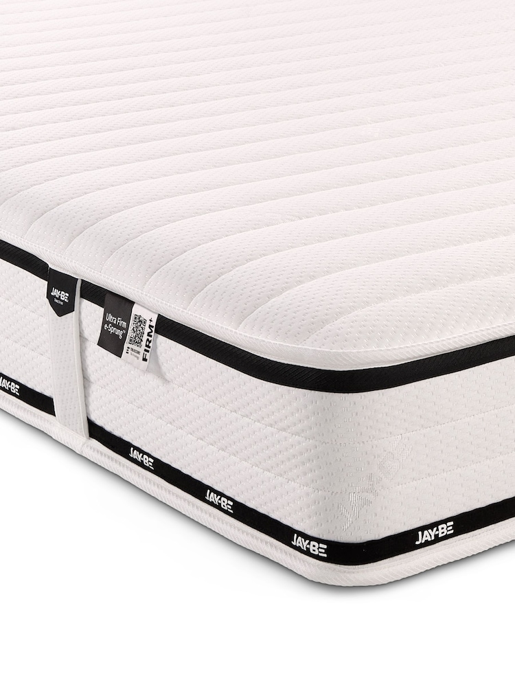 Jay-Be Black and White Flex Ultra-Firm Sustainably Made Sprung Mattress - Image 5 of 5