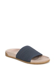 Vionic Blue Evie Knit Regular Fit Arch Support Sliders - Image 3 of 7