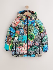 Graffiti Print - Padded Coat (3-17yrs) - 7এর মধ্যে 1 ছবি