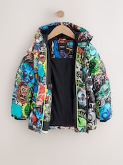 Graffiti Print - Padded Coat (3-17yrs) - 7এর মধ্যে 2 ছবি