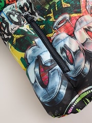 Graffiti Print - Padded Coat (3-17yrs) - 7এর মধ্যে 6 ছবি