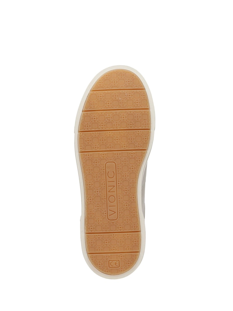 Vionic Cream Robin Wide Fit Arch Support Lace-Up Trainers - Image 7 of 7 Vionic Cream Robin Wide Fit Arch Support Lace-Up Trainers - Image 7 of 7