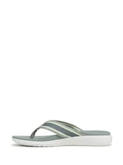 Grün - Vionic Indigo Normale Passform Zehensteg-Sandalen mit Fußgewölbestütze - Bild 2 von 7