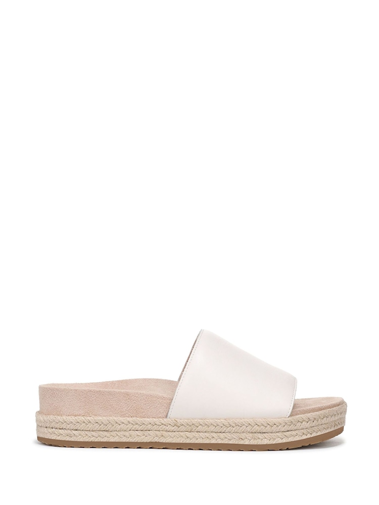 Vionic Cream Yasmina Regular Fit Arch Support Slides - Image 1 of 7