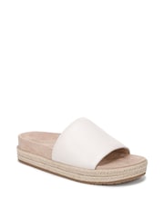 Vionic Cream Yasmina Regular Fit Arch Support Slides - Image 3 of 7