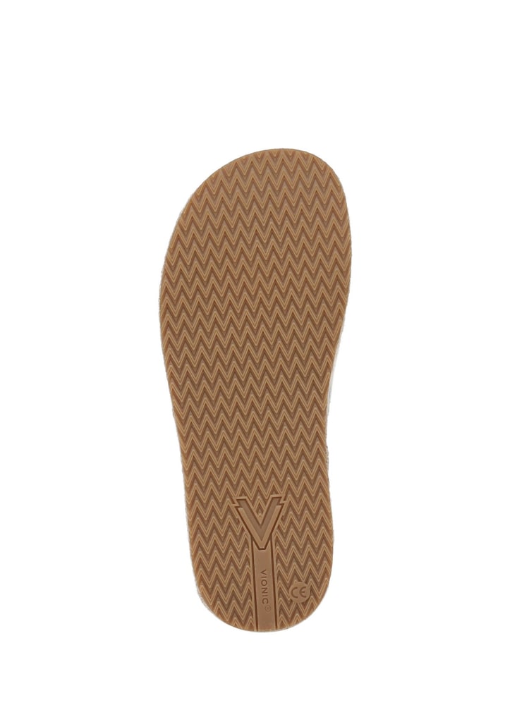 Vionic Cream Yasmina Regular Fit Arch Support Slides - Image 7 of 7