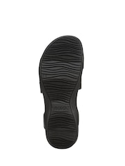 Vionic Black Raina Regular Fit Arch Support Strappy Sandals - Image 6 of 7
