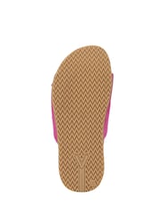 Vionic Pink Elara Wide Fit Arch Support Slides - Image 6 of 7