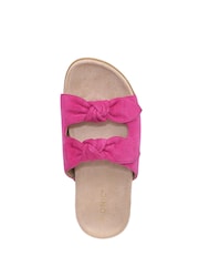 Vionic Pink Elara Wide Fit Arch Support Slides - Image 7 of 7