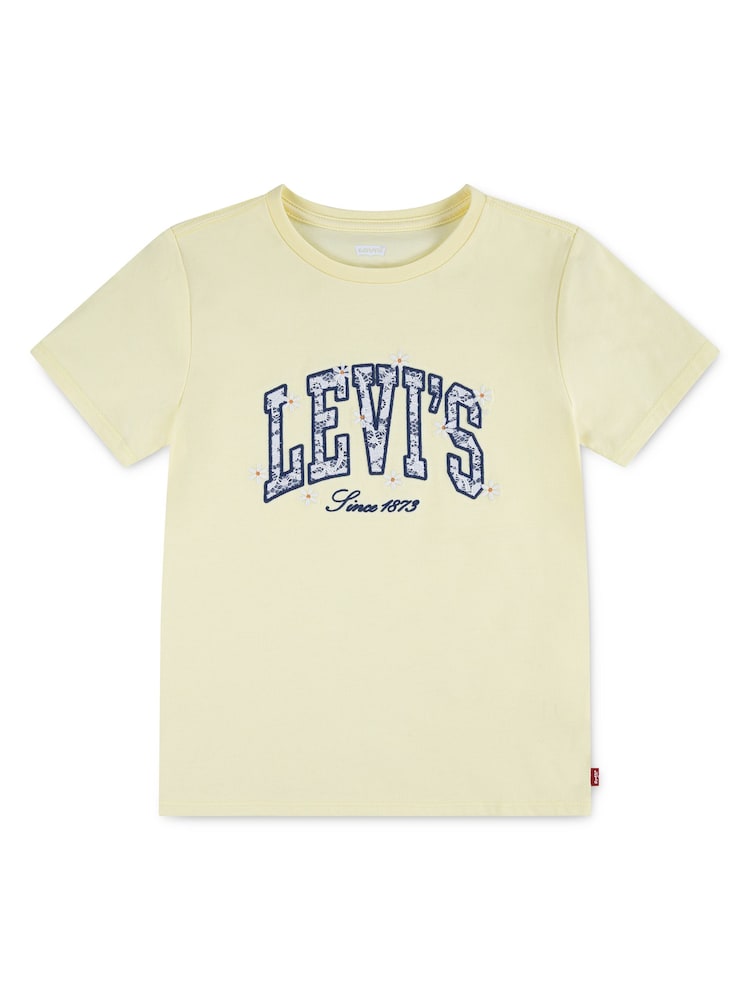 Levi's Yellow Chambray Applique T-Shirt - Image 1 of 4 Levi's Yellow Chambray Applique T-Shirt - Image 1 of 4