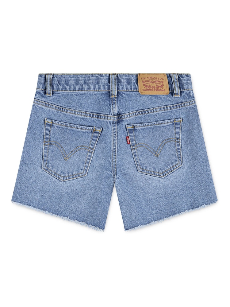 Levi's Dark Blue A-Line Denim Shorts - Image 2 of 3
