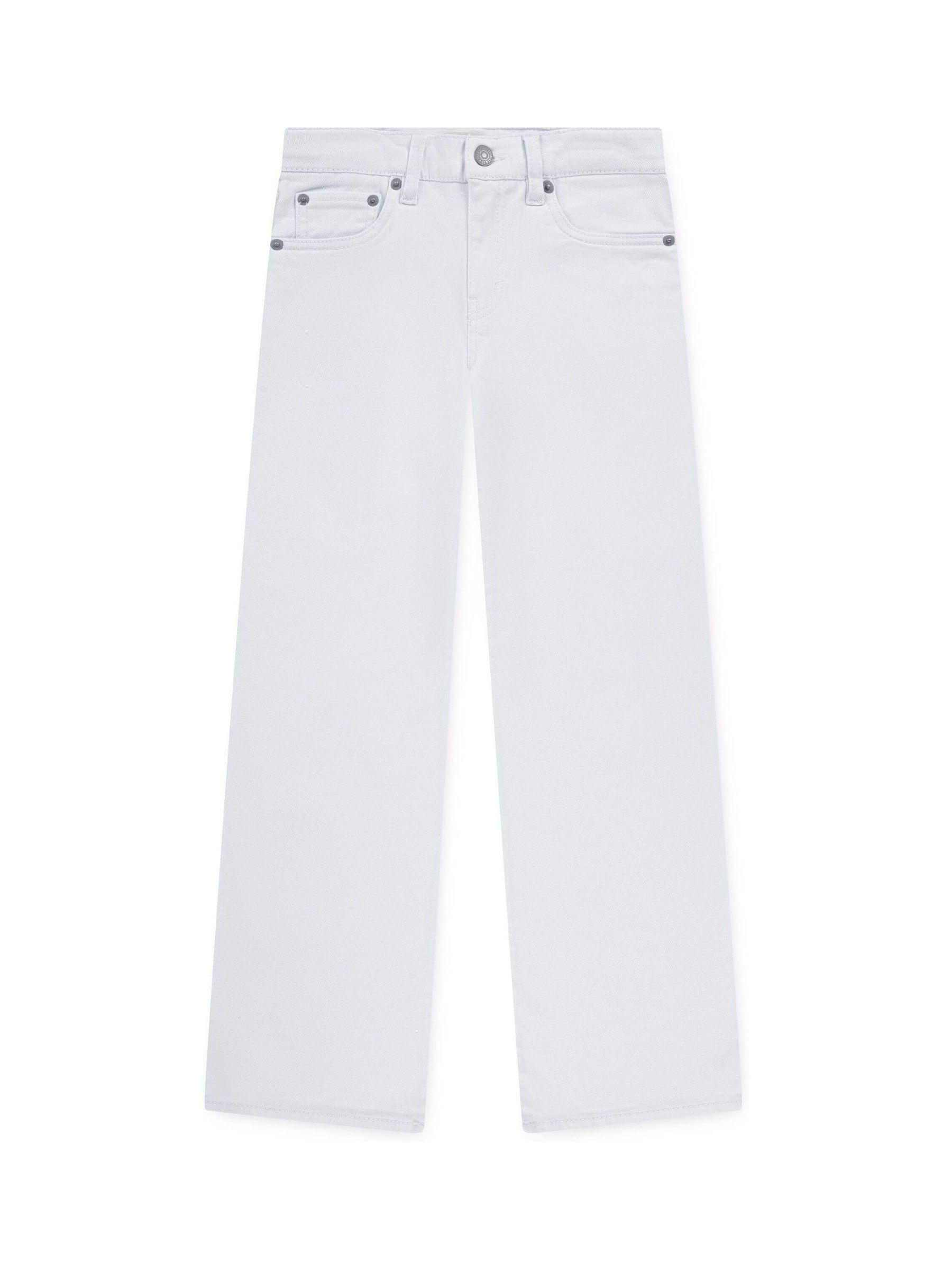 Buy Levi's White Wide Leg Denim Jeans from Next USA