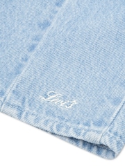 Levi's Blue Godet Strappy Denim Dress - Image 8 of 8