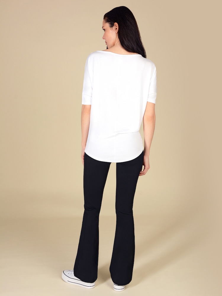 Pineapple White Monroe Short Sleeve Jersey T-Shirt - Image 5 of 5