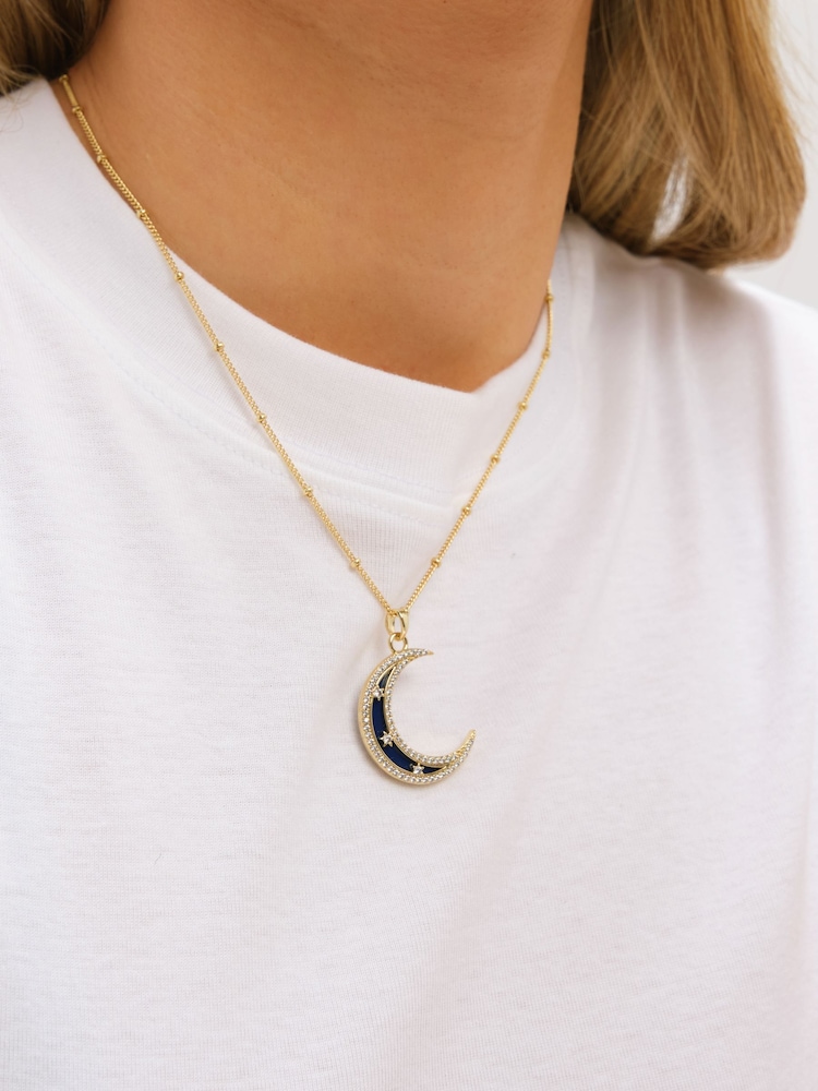 Inicio Lapis Celestial Necklace - 3şəkildən 3 şəkil