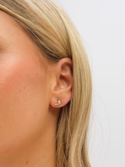 Inicio Gold Tone Opal Moon Set - Image 5 of 5