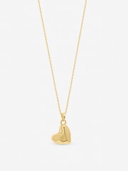Inicio Gold Tone Molton Heart Small Pendant - Image 1 of 3