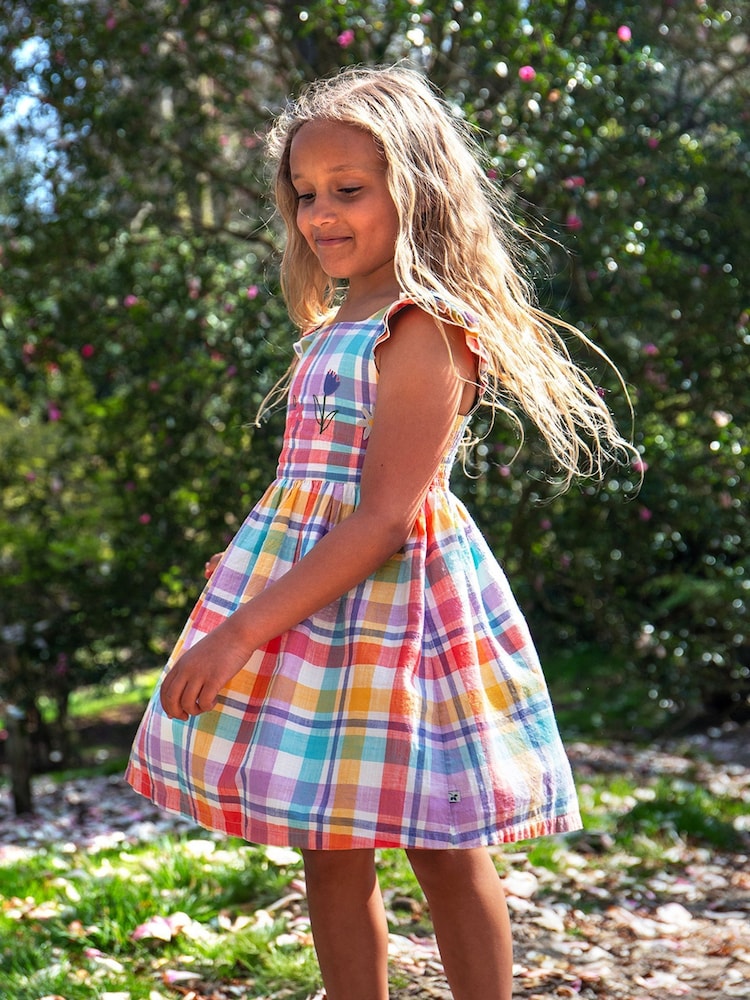Frugi Blue Hyacinth Dress - Image 2 of 6 Frugi Blue Hyacinth Dress - Image 2 of 6